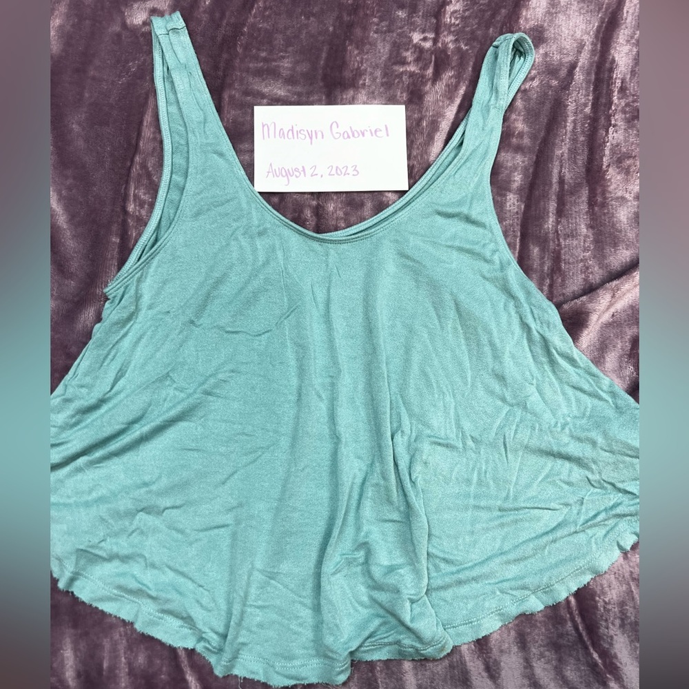 American eagle cropped tank